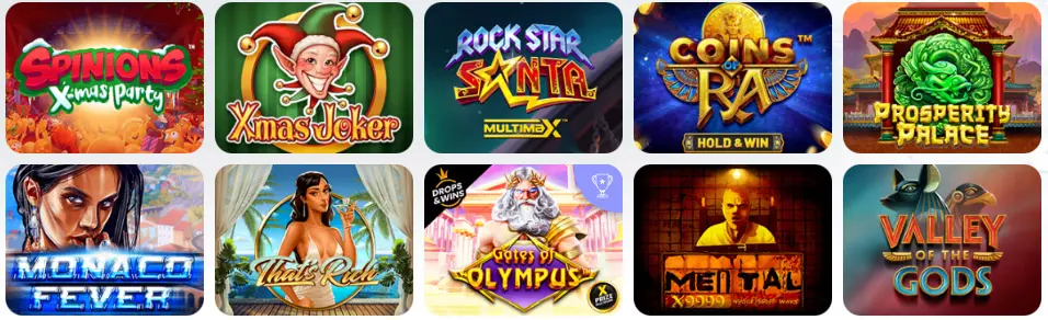 MARSBET CASINO Tragamonedas clásicas
