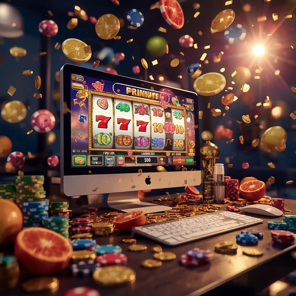 máquinas tragamonedas en la pantalla MARSBET CASINO